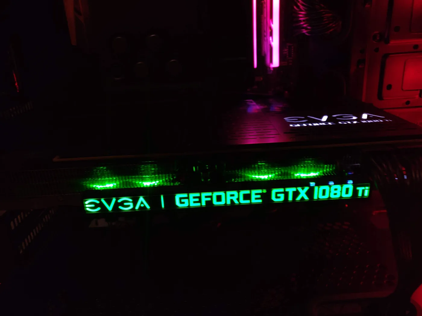 Completed Intel desktop computer build