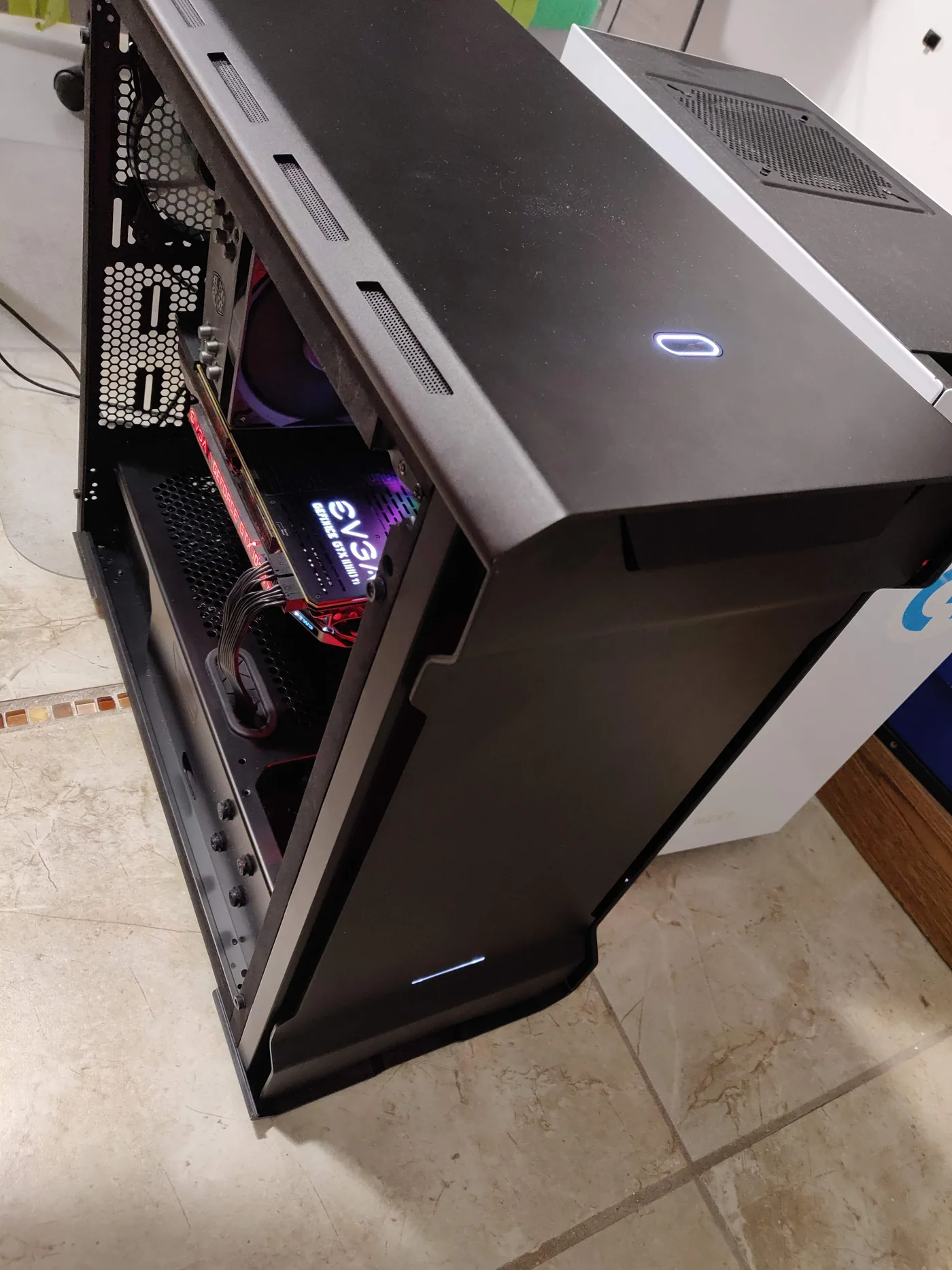 Intel build case and front panel