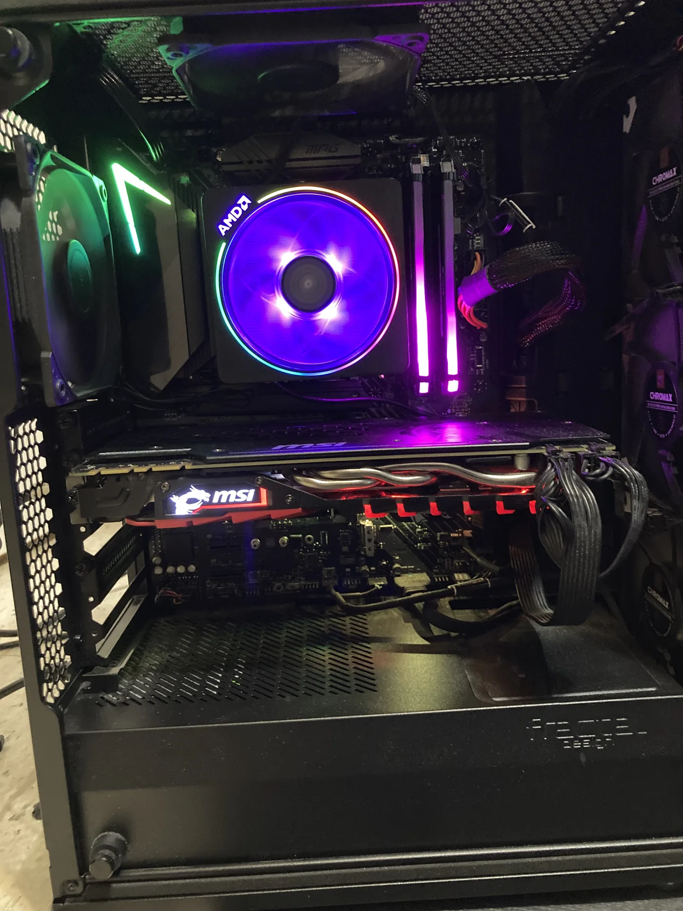Vertical view inside the Sequel build